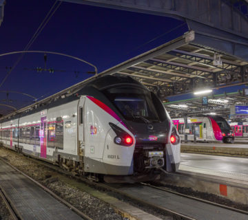 Rame Regiolis Coradia en gare de Paris-Est